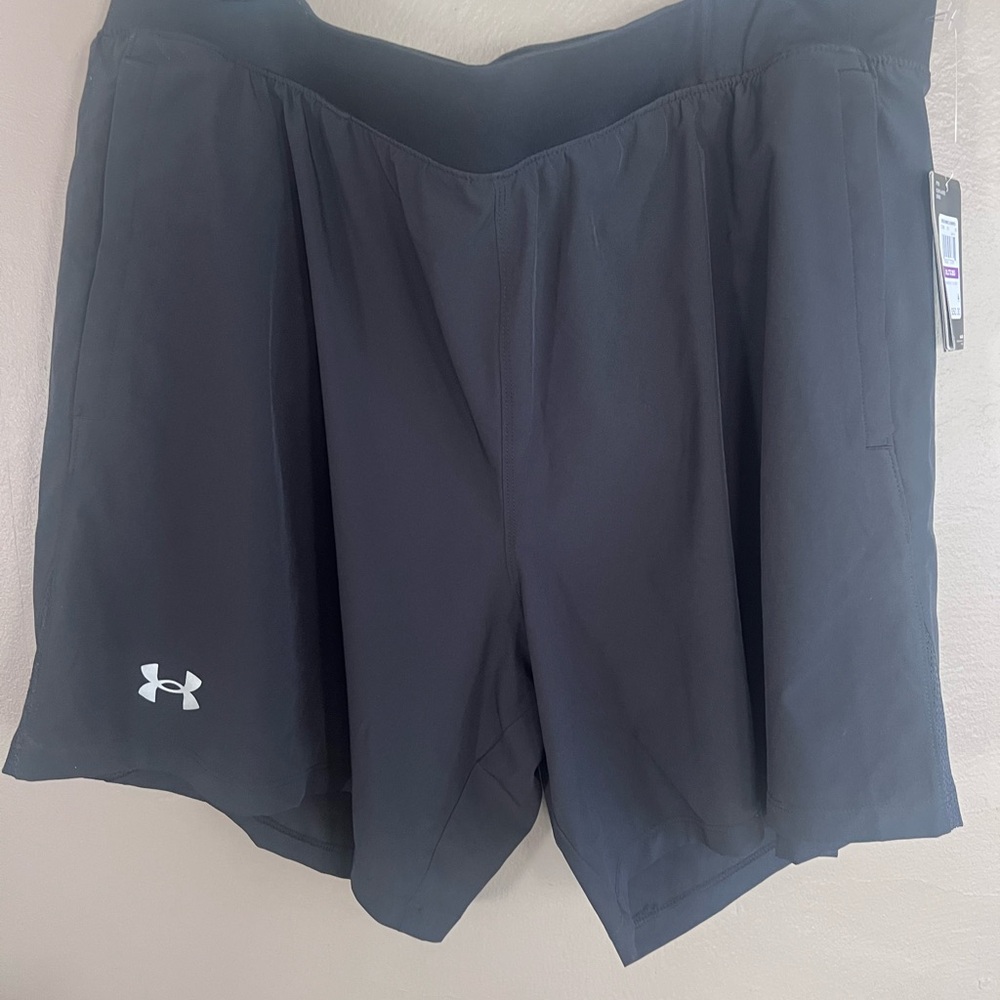 Under Armour Women's Dark Gray Athletic Shorts